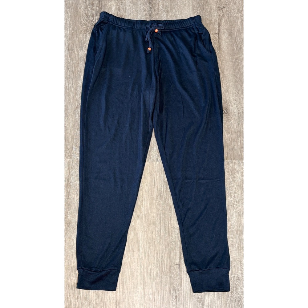 C&C California‎ Womens Navy Blue Joggers Drawstring Lounge Pants Size M